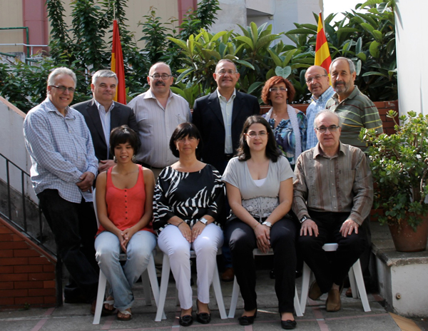 Junta Centro Aragonés de Badalona Imagen de la junta del Centro Aragonés